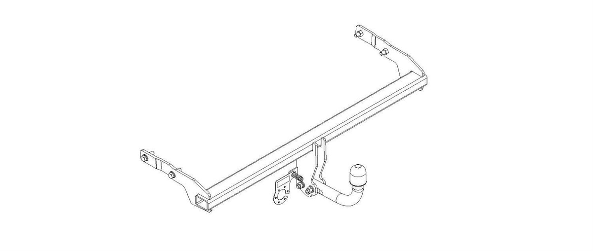 Hak holowniczy Autohak VW T-Cross 04.2019-