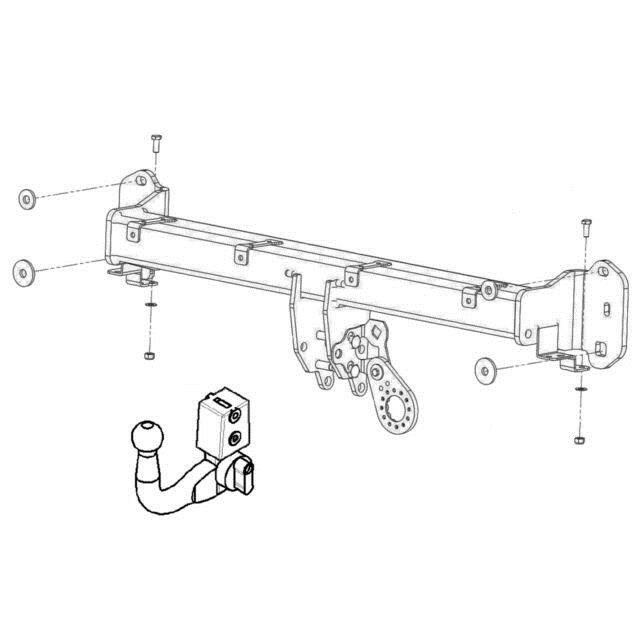 Hak holowniczy Witter BMW Seria 6 G32 2018-