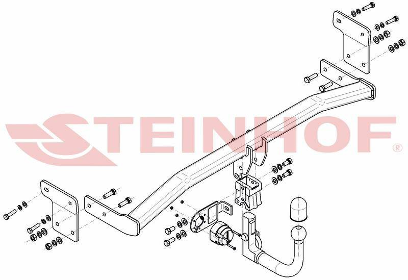 Hak holowniczy Steinhof Hyundai Elantra VI 2016-