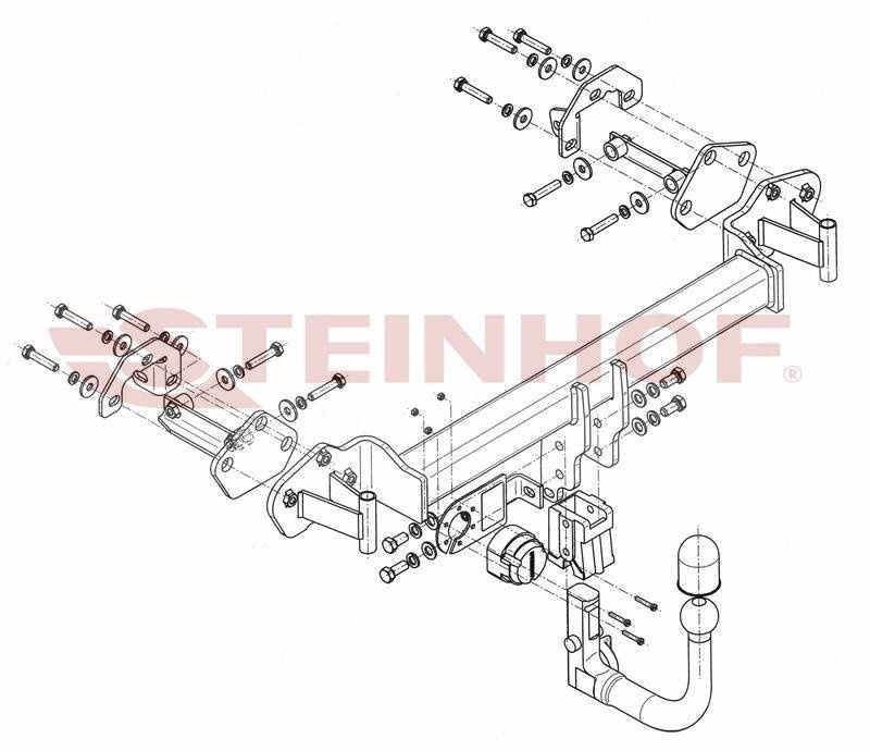Hak holowniczy Steinhof B-069