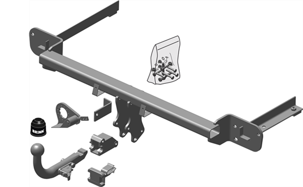 Hak holowniczy BRINK  448900