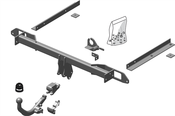 Hak holowniczy Brink Opel Astra J Kombi 2010-2015