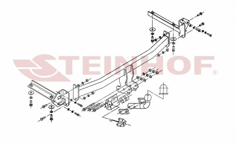 Hak holowniczy Steinhof H-031