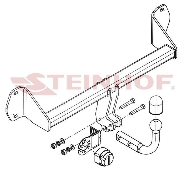 Hak holowniczy Steinhof B-072