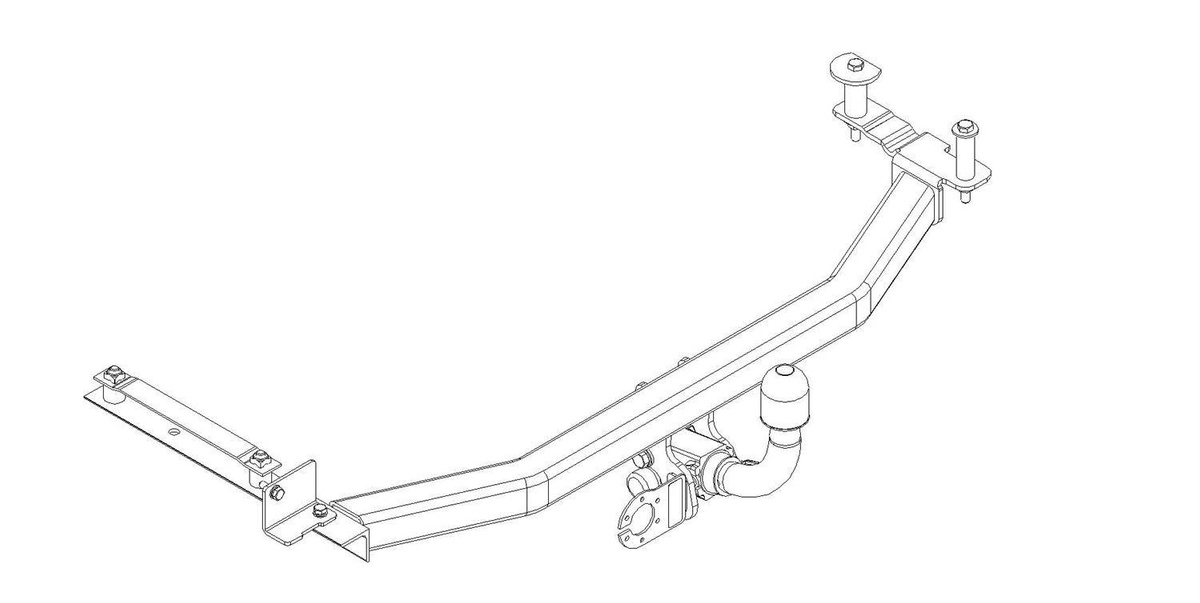 Hak holowniczy Autohak Honda Jazz 2009-2015