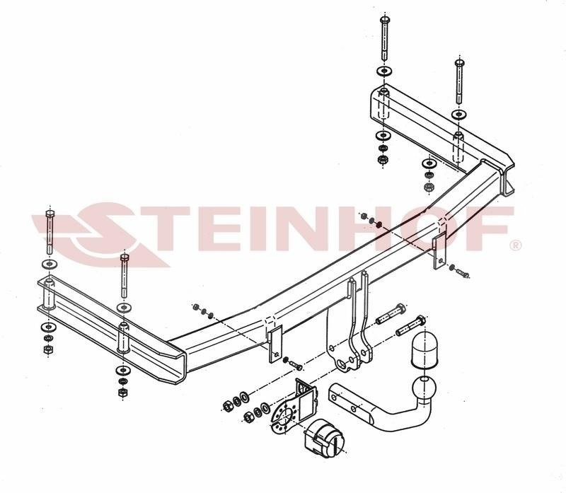 Hak holowniczy Steinhof S-103