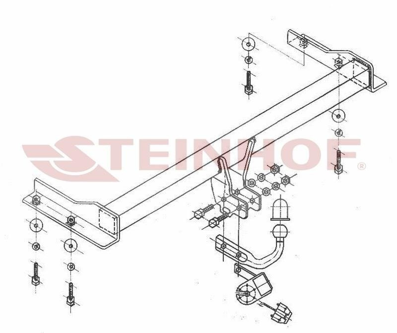 Hak holowniczy Steinhof Volkswagen Polo 6N2 09.1999-10.2001