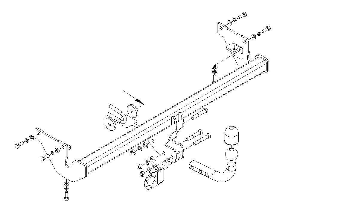 Hak holowniczy Autohak Z16