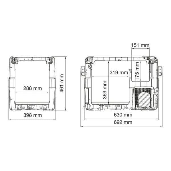 Dometic CFX-40 9600051212 | Przenośna lodówka kompresorowa