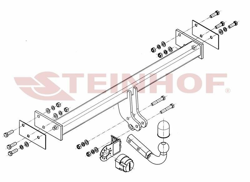Hak holowniczy Steinhof N-092