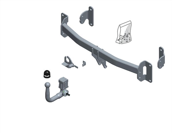 Hak holowniczy Brink Jaguar XE (X760) 2015-2019