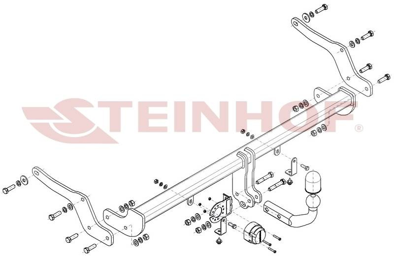 Hak holowniczy Steinhof Dacia Sandero Stepway 2020-