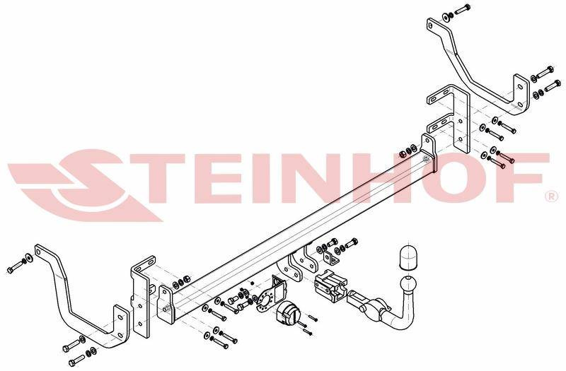 Hak Steinhof Peugeot 508 I SW Kombi 2011-