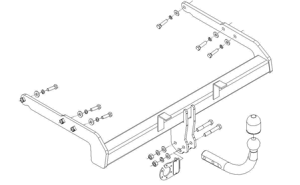 Hak holowniczy Autohak C49