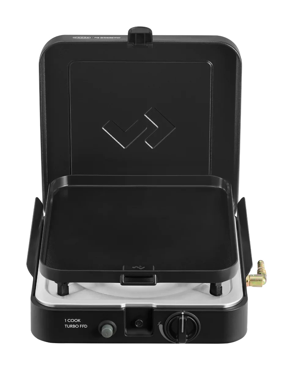 Kuchenka z palnikiem 1 Cook Turbo FFD Flat Grill plate, 30mbar 103FC-11-EF