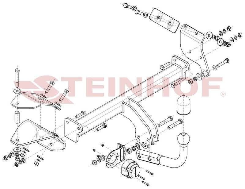 Hak holowniczy Steinhof S-432