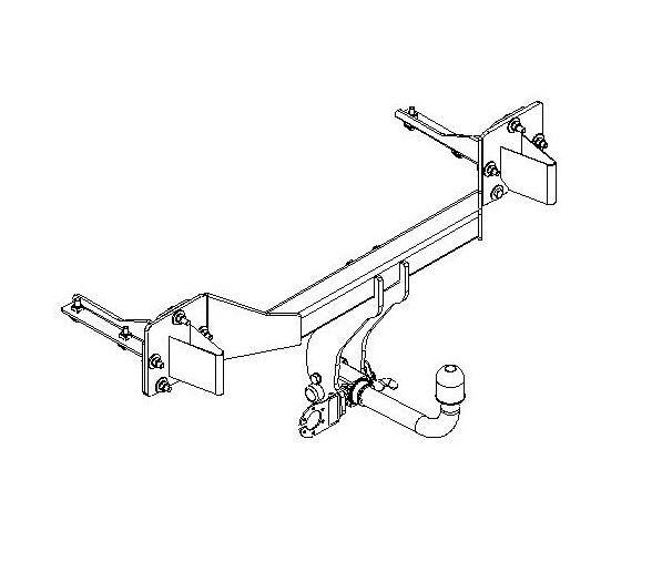 Hak holowniczy Autohak BMW X5 E53 2000-2007