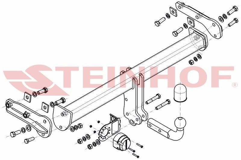 Hak holowniczy Steinhof V-308