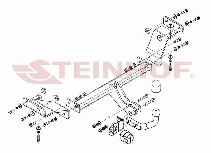 Hak holowniczy Steinhof H-245