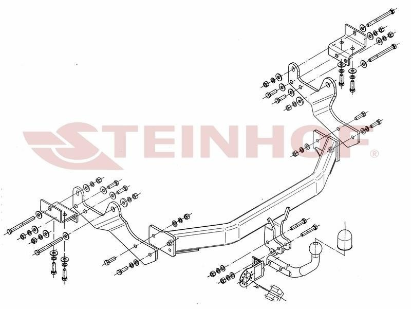 Hak holowniczy Steinhof H-241