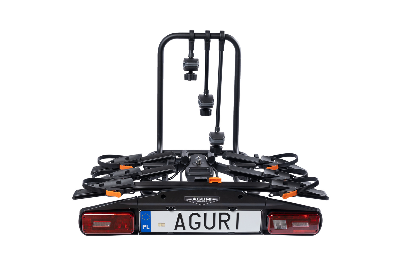 Bagażnik rowerowy Aguri Active Bike Pro 3 BL - 53003