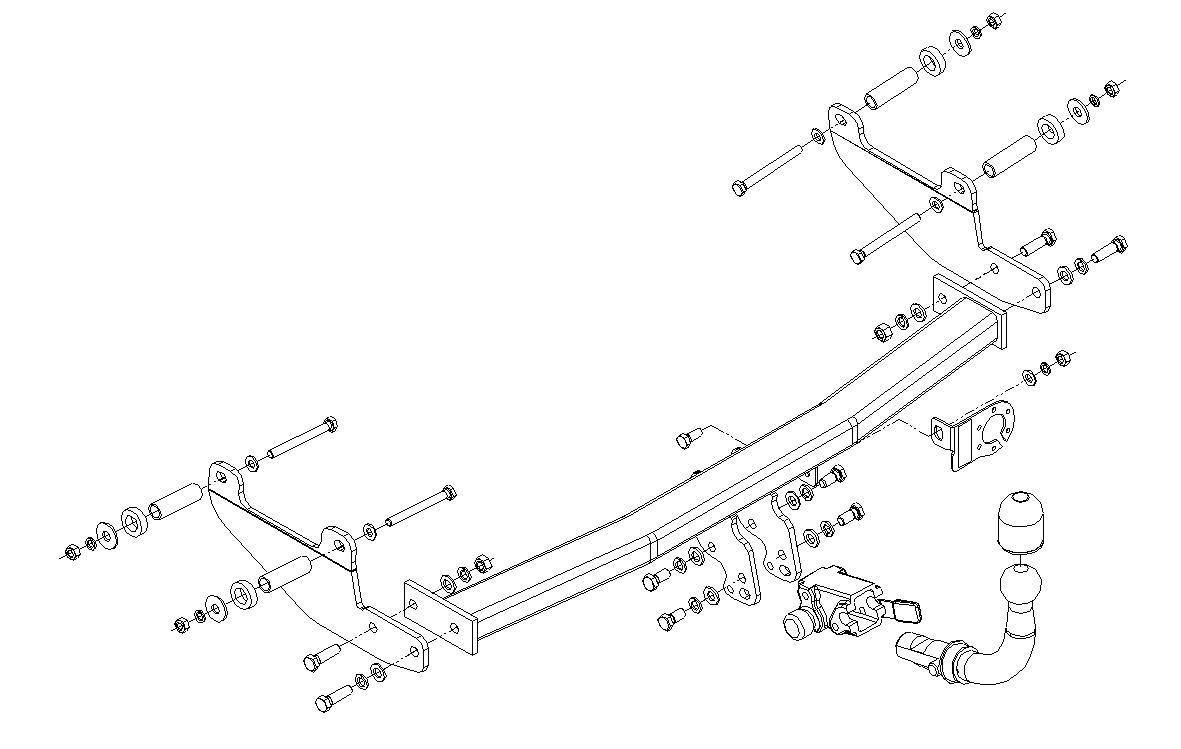 Hak holowniczy Autohak G50A