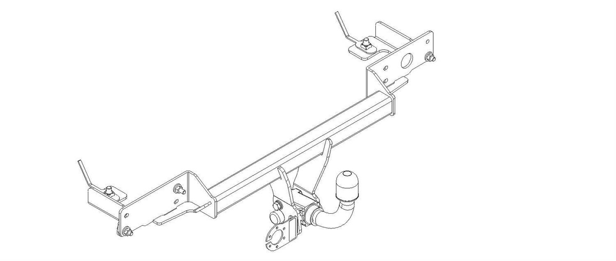 Hak holowniczy Autohak FIAT Panda II 2003-2012