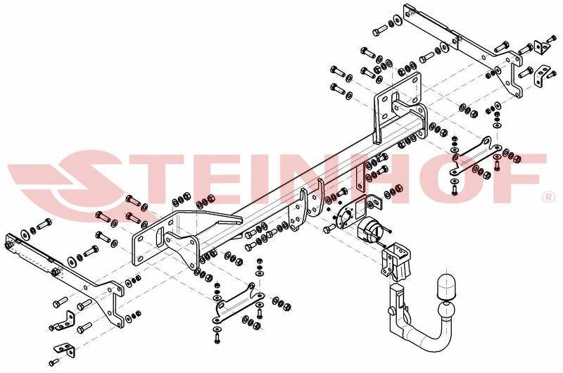 Hak holowniczy Steinhof M-145