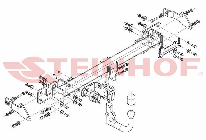 Hak holowniczy Steinhof M-141