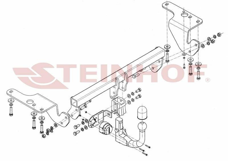 Hak holowniczy Steinhof T-129