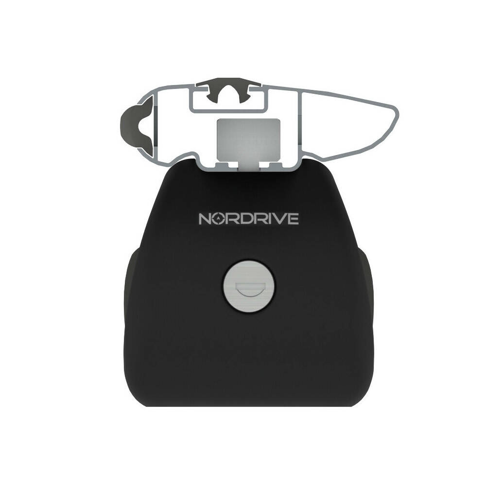Bagażnik dachowy belki NORDRIVE Mercedes GLS X166 03/16>07/19