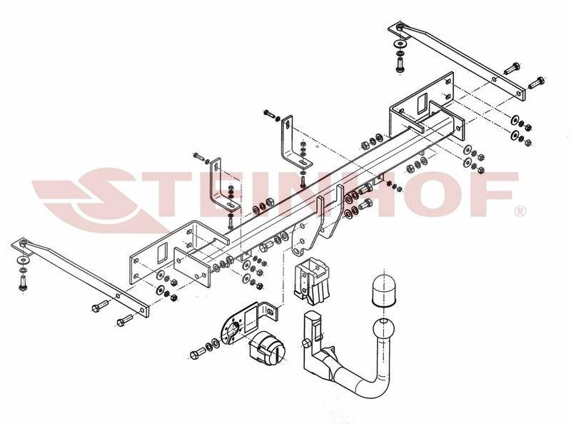 Hak holowniczy Steinhof F-115