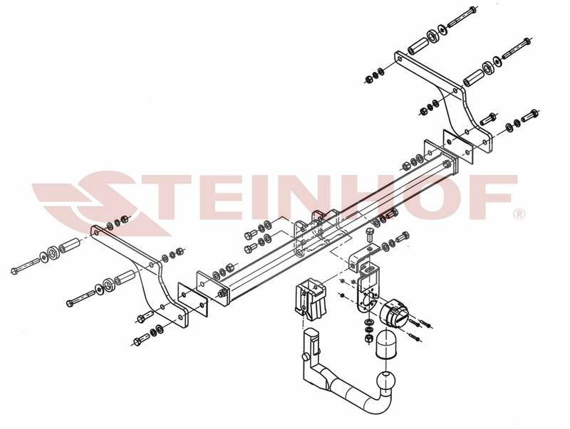 Hak holowniczy Steinhof Dacia Duster I 2013-2018