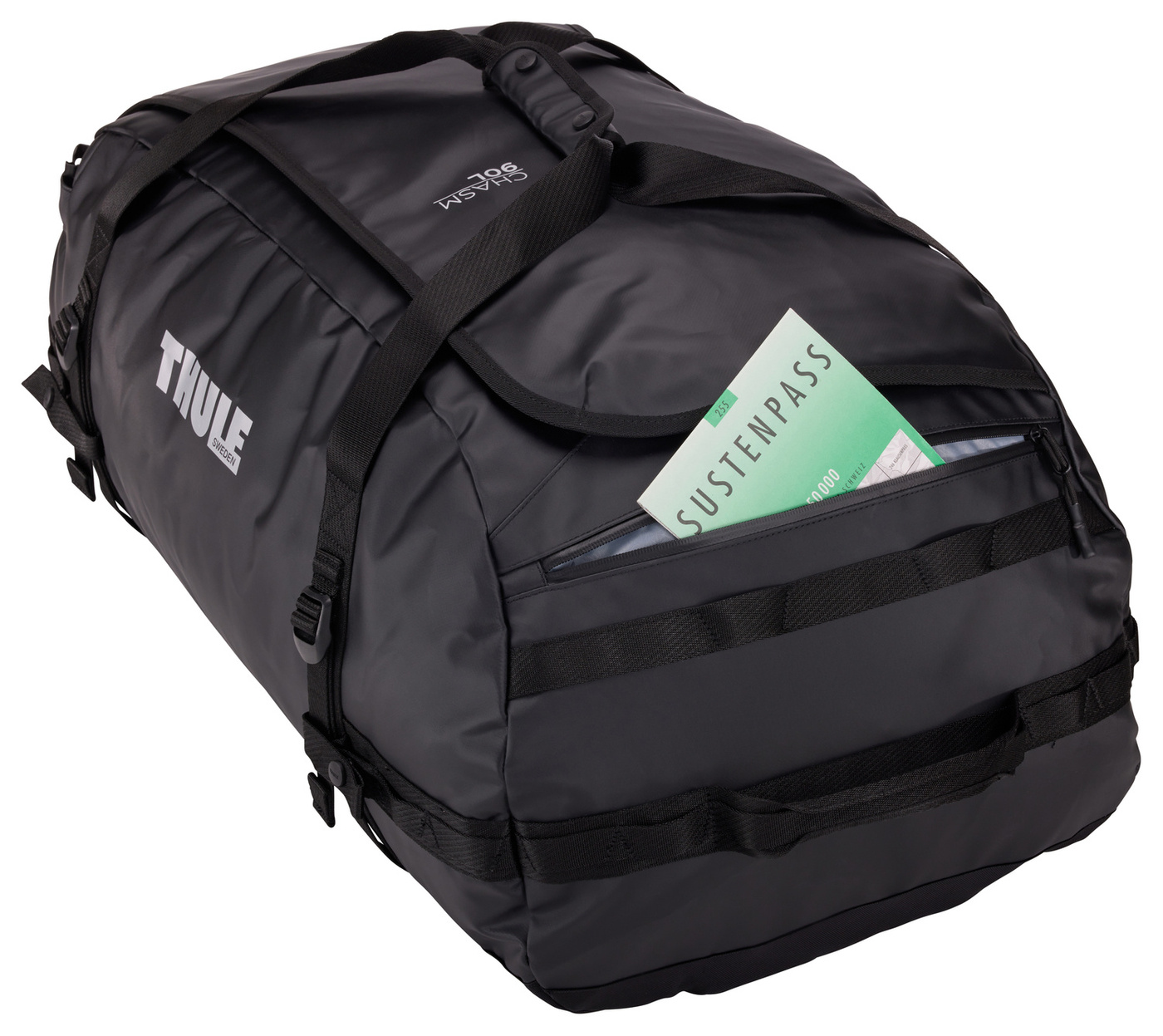 Torba podróżna Thule Chasm Recycled Duffel 90L - Black  - 3204997