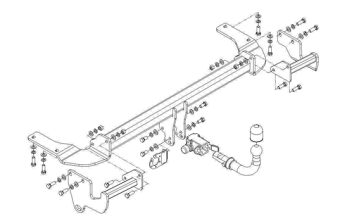 Hak holowniczy Autohak Z34A