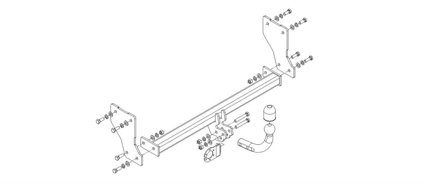 Hak holowniczy Autohak J13