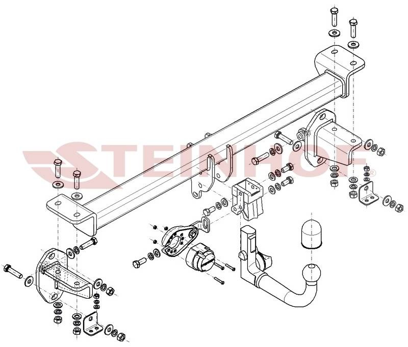 Hak holowniczy Steinhof M-180