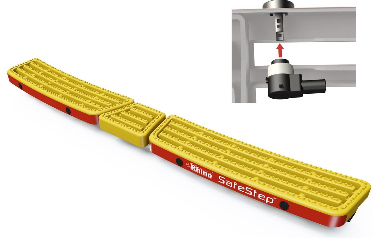 Tylny stopień dla aut dostawczych Rhino AccessStep SS327YOE