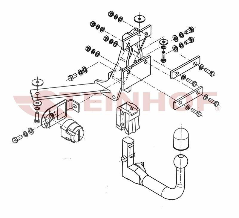 Hak holowniczy Steinhof S-015