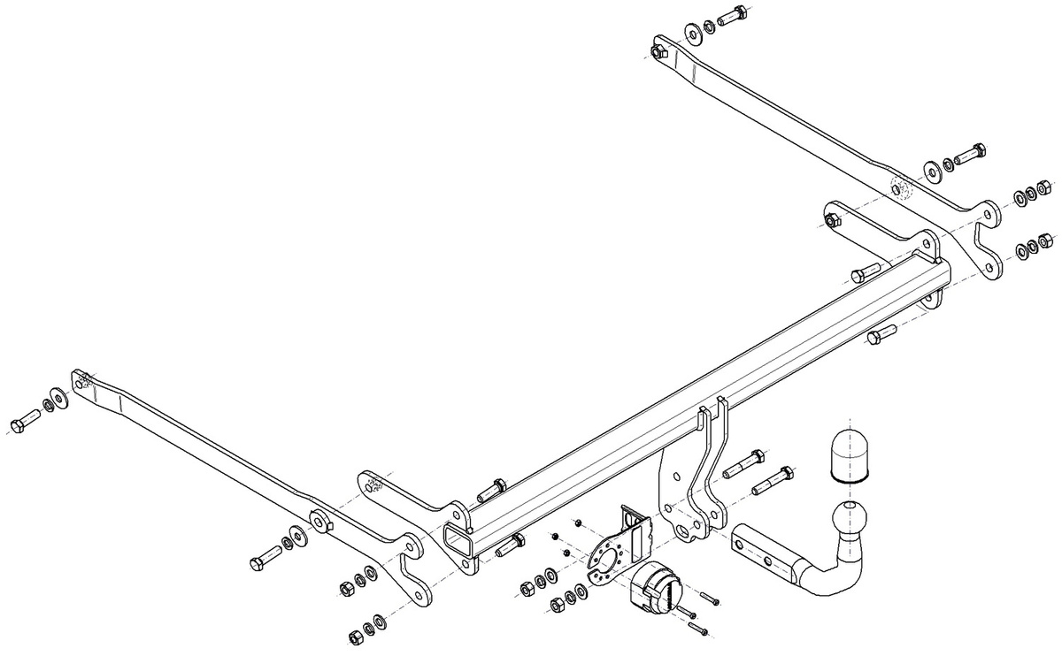 Hak holowniczy Steinhof Mazda CX-30 2019-