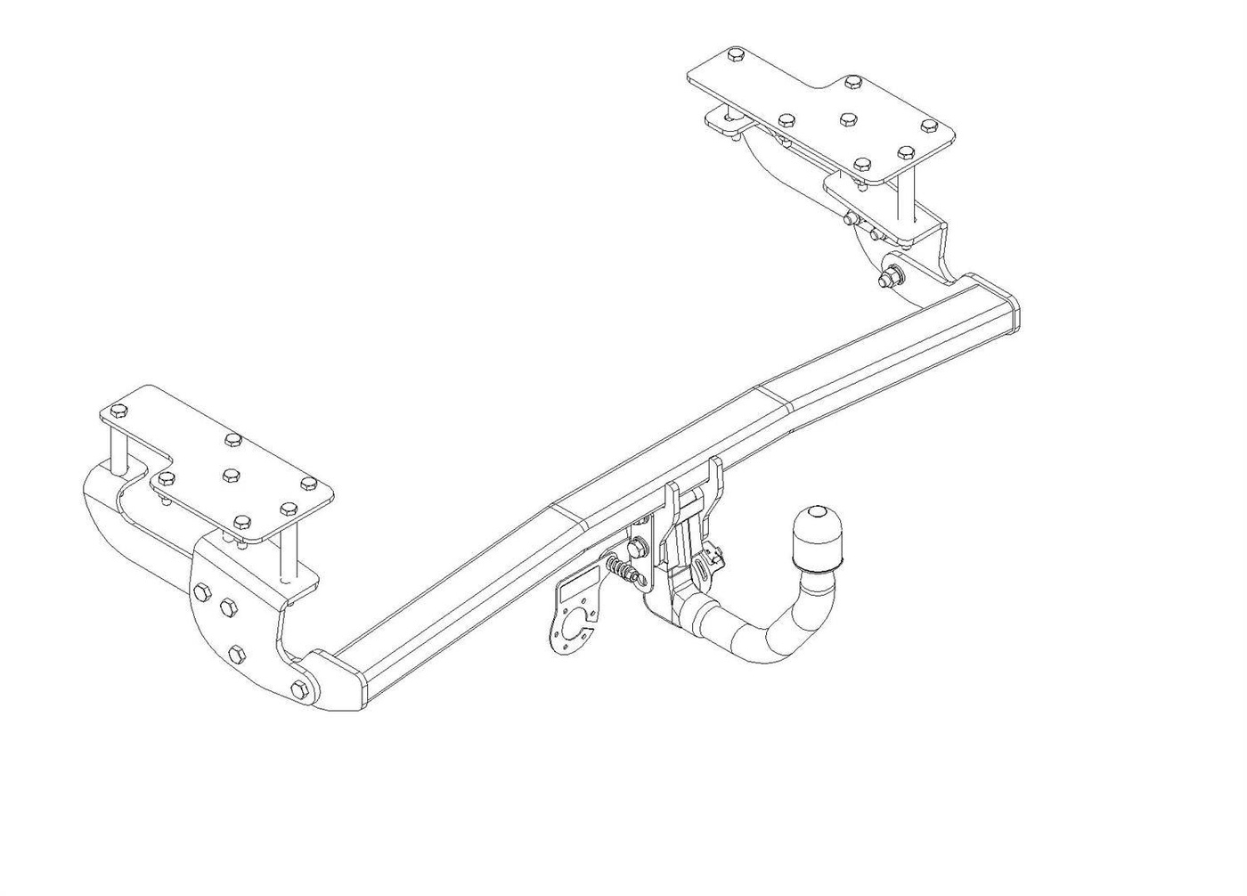 Hak holowniczy Autohak W25V