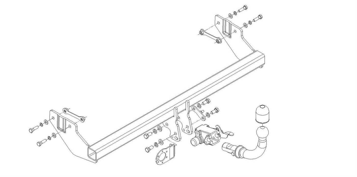 Hak holowniczy Autohak D28A