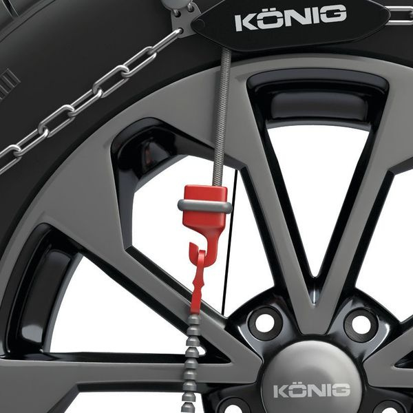 Łańcuchy śniegowe Konig XG-12 pro z napinaczem Grupa 247 275/35R20