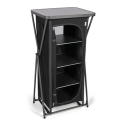 Kampa Grace Camping Cupboard - składana szafka kempingowa z aluminiowym stelażem i 4 półkami | 9120000564
