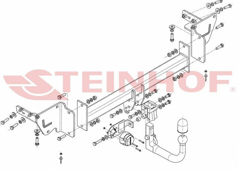 Hak holowniczy Steinhof J-065