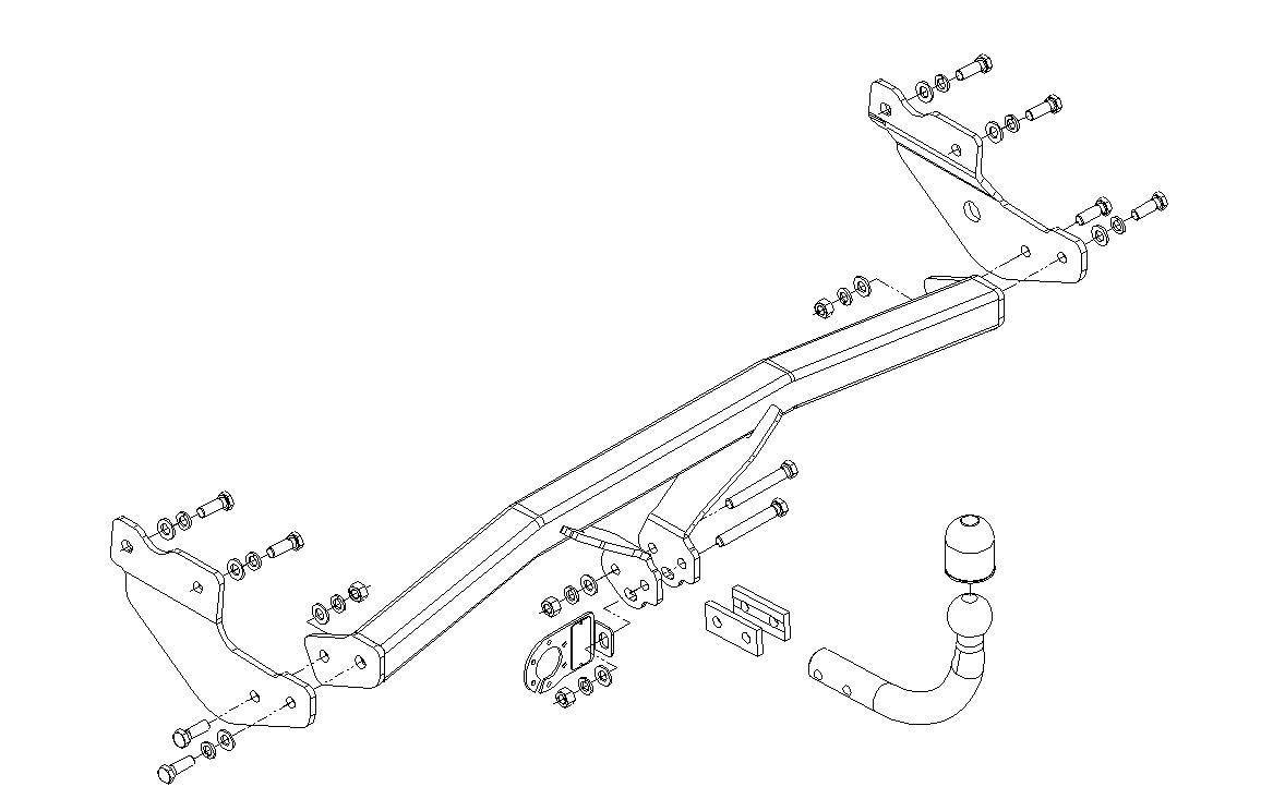 Hak holowniczy Autohak J53