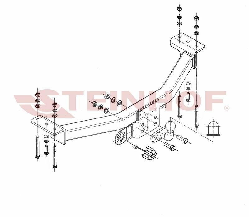 Hak Steinhof Mitsubishi Pajero Sport I 1999-2008