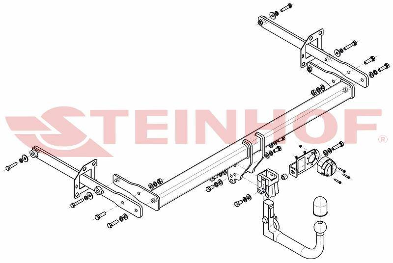 Hak holowniczy Steinhof R-119