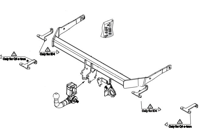 Hak holowniczy Brink Volkswagen ID.5 (E39) 05.2022-