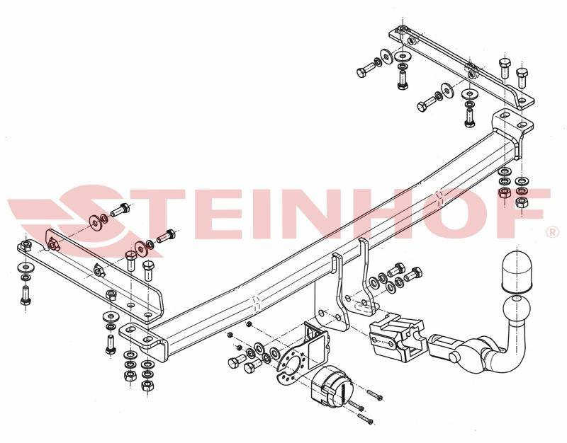 Hak holowniczy Steinhof N-058
